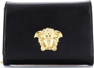 Versace Medusa Chain Clutch Leather Small
