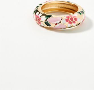 Simons Womens Floral garden ring