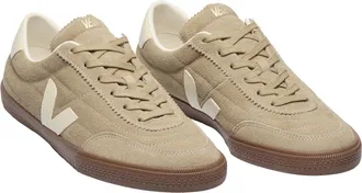 Veja Mens Sneakers Panenka Taupe Suede Pierre Bark Trainers