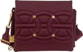 Borbonese Mujer, Bolsos, Rojo, Talla: ONE Size