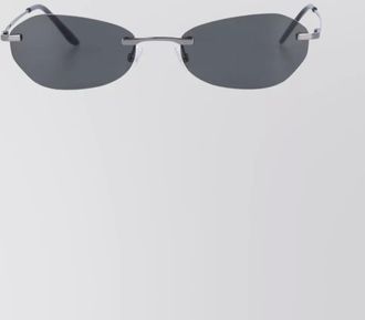 Our Legacy stylish rimless sunglasses with adjustable nose pads
