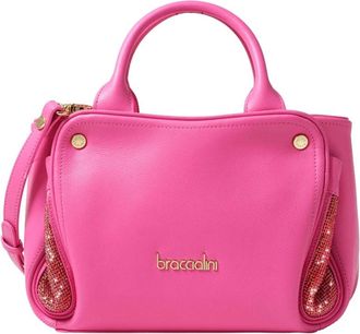 Braccialini Handbag - Dames - Tassen - Roze - Maat: ONE Size Poliester