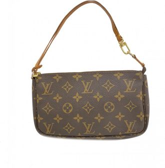 Louis Vuitton Brown Pouch (Pre-Owned)