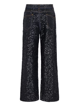 Parosh Womens Jeans Black Cotton