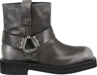 3Juin Steve Ankle Boot - Dames - Enkellaarsjes - Grijs - 38 1/2 EU - Leer - Schoenen