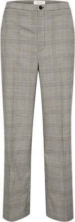 Part Two Chinos - Dames - Chinos - Grijs - L - Leer - Broeken