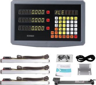OEM Pantalla Digital, Pantalla De 3 Ejes, Compatible Con Escalas Lineales, Ensamblaje Digital Sds3ms