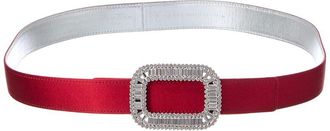 Roger Vivier Satin Belt