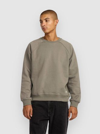 Rvca Dayshift Crew 2 Sweater mushroom