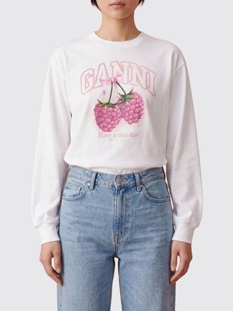 Ganni T-shirts in cotone stampata