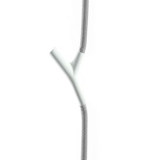 Depot4Design Authentics - Wardrope Garderobenseil, grau / weiss