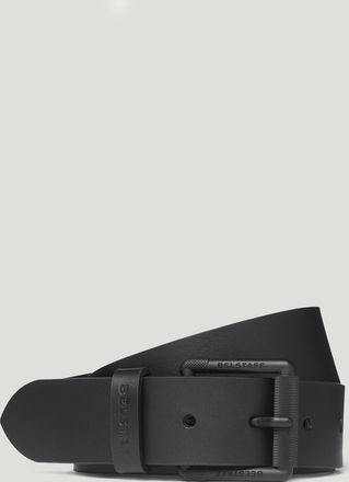 Belstaff Roller Buckle Belt Mens Calf Leather Black Size XL