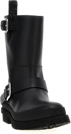 Stella McCartney Buckle-Strap Vegea Boot - Black
