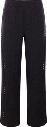 Andersson Bell straight-leg cotton-blend trousers - men - Cotton/Polyester - 50 - Black