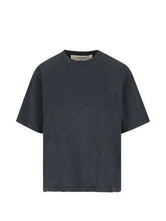 Golden Goose Ws Boxi T-shirt Cotton Jersey Logo Patch