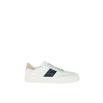 Tod's Schoenen, Heren, Wit, 43 EU, Leer, Lage Vitello Leren Schoenen