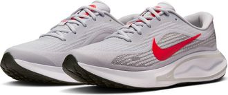 Nike Journey Road Runner Sneaker in Pure Platinum/Bright Crimson at Nordstrom Rack, Size 12.5