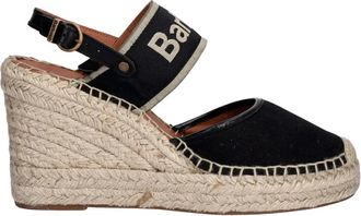 Barbour Lyndhurst Espadrille - Dames - Sleehakken - Zwart - 41 EU - Katoen - Schoenen