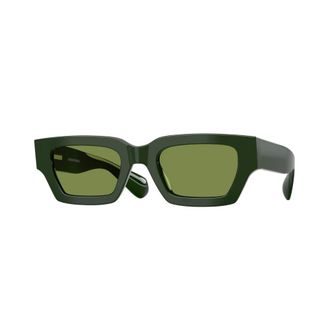 Oliver Peoples Sunglasses, unisex, Green, Size: 50 MM Edition 6 Sunglasses