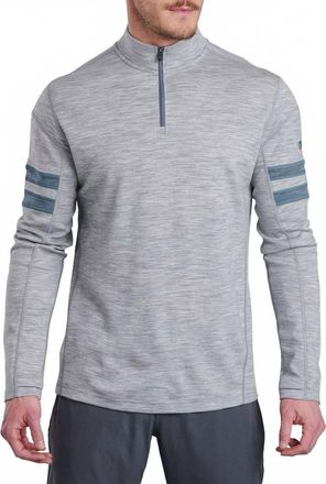 K&uuml;hl Team Merino 1/4 Zip Shirt In Ash