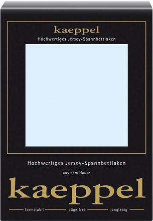 Kaeppel Spannbettlaken »Single Jersey Mako Cotton« Bettlaken aus 100% Baumwolle