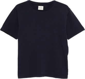 Khaite Mae Short Sleeve Tee Shirt