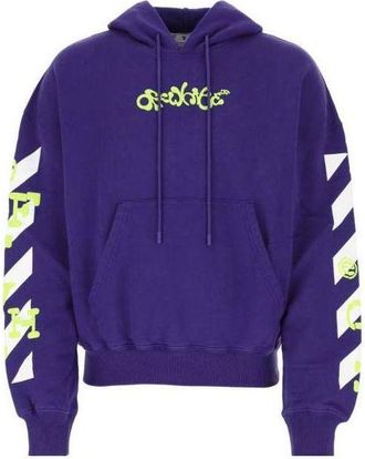Off-white Opposite Arrow Cotton Sweatshirt OMBB110S23FLE0023750