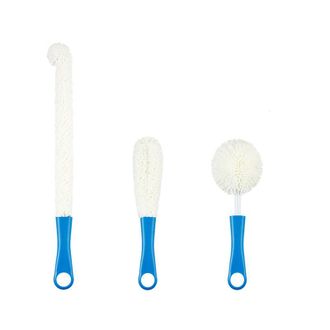 OEM Juego De Cepillos Para Decantadores De Vino, 3 Piezas, Para Jarrones Y Copas, Cristaler&iacute;a, Decantadores, Cepillo De Limpieza De Vidrio Para Alcanzar &Aacute;
