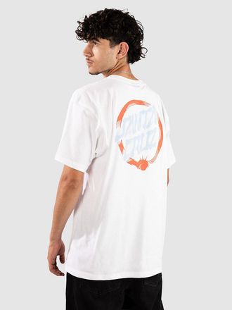 Santa Cruz Mako Dot Camiseta negro