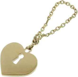Chanel Pre-owned Accessories, female, Beige, Size: ONE SIZE Pre-owned Metal Key-holder