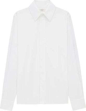 Saint Laurent Hombre, Camisas, Blanco, Talla: M