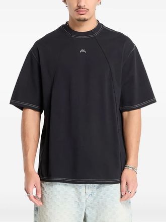A-Cold-Wall* Millbank topstitch T-shirt - Black