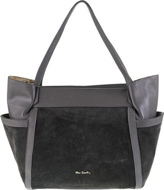 Pierre Cardin Dollaro Schoudertas - Dames - Schoudertassen - Grijs - ONE Size - Katoen - Tassen