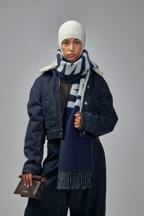 Jacquemus Ovalo de-N&icirc;mes Denim Jacket