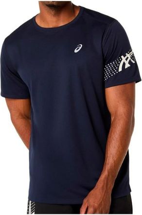 Asics Icon S/S Top Laufshirt f&uuml;r Herren | blau