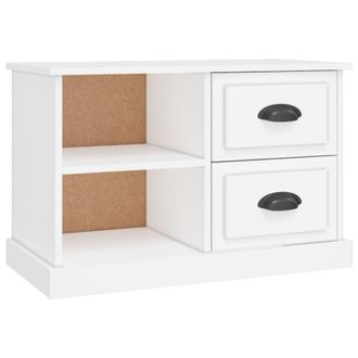 vidaXL Vidaxl - Mueble Para Tv Madera Contrachapada Blanco 73x35,5x47,5 Cm