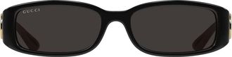 Gucci Sunglasses Gg1661 S 001 Black/Gray Unisex