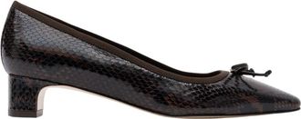 Parall&egrave;le Ballerinas - Dames - Pumps - Bruin - 38 1/2 EU - Schoenen