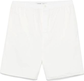 Carven cotton shorts - women - Cotton - 36 - White