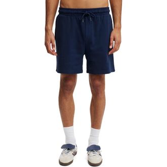 Cotton On Mens Everyday Fleece Short in Indigo at Nordstrom, Size Xx-Large