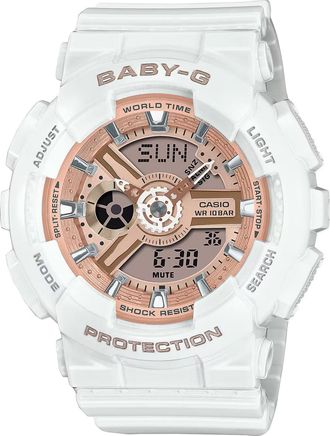 Casio Baby-g Womens White Watch BA-110X-7A1ER - One Size