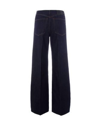 Sportmax Midnight Blue Oversize Jeans