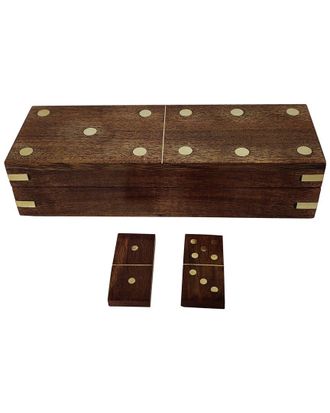 Sagebrook Home 8X3 Dominoes Box
