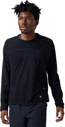 Backcountry Highliner Primaloft Air-Perm Fleece Crew in Black at Nordstrom, Size Xx-Large