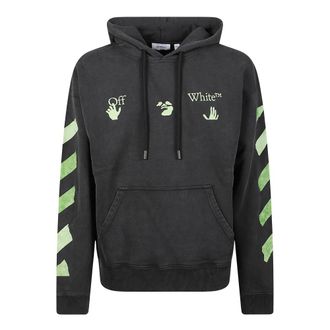 Off-white Felpa Bacco Arrow Skate - - Sweatshirts & Hoodies - Uomo - Nero - M