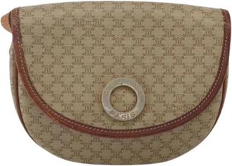 Celine Pre-owned Vintage Crossbody Tas - Dames - Vintage Schoudertas - Beige - ONE Size - Vintage