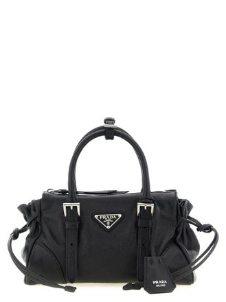 Prada Black Bonnie Small Satchel