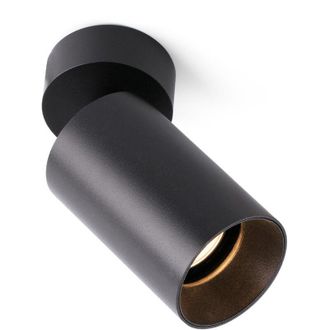 Faro Barcelona Stan Proyector De Techo Negro Con Led 43773