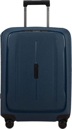 Samsonite Essens 55 cm handbagagekoffer - Dames - Koffers - Blauw - Maat: ONE Size Leer