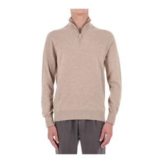 Ballantyne Maglione con mezza zip - - Knitwear - Uomo - Beige - M